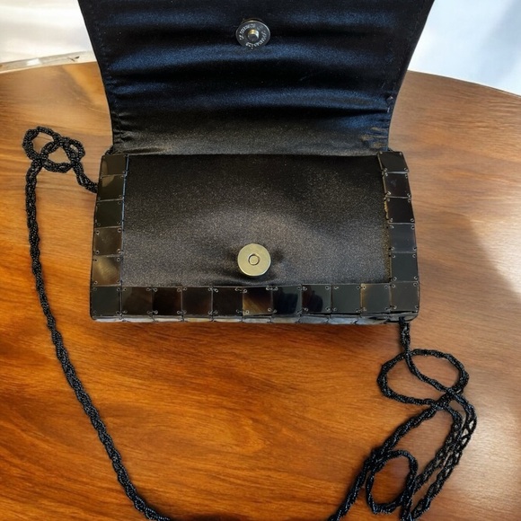 Vintage Faux Tortoise Shell Crossbody Bag - Picture 4 of 9